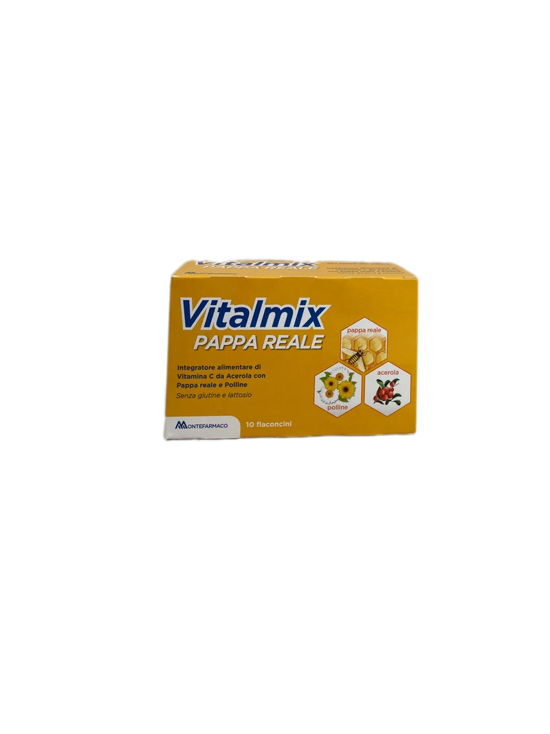 Vitalmix Pappa Reale Integratore Vitamina C Pappa Reale Polline No Glutine Lattosio 10 Flaconcini