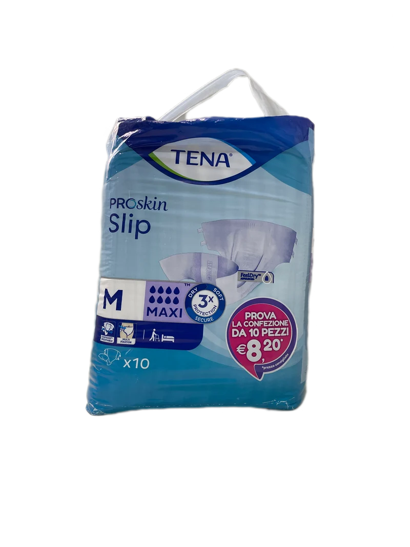 Proskin Slip Assorbente incontinenza M Maxi Tena 10