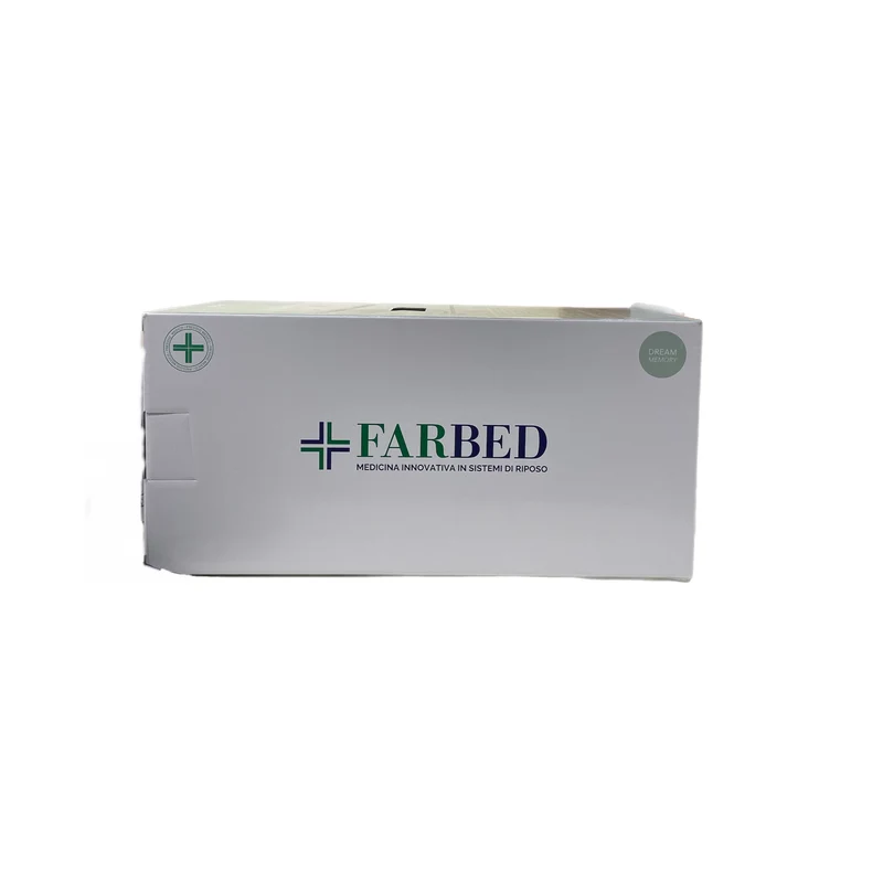 Farbed Cuscino Dream Memory Foam Cervicali Resistente Traspirante 43 x 73 cm