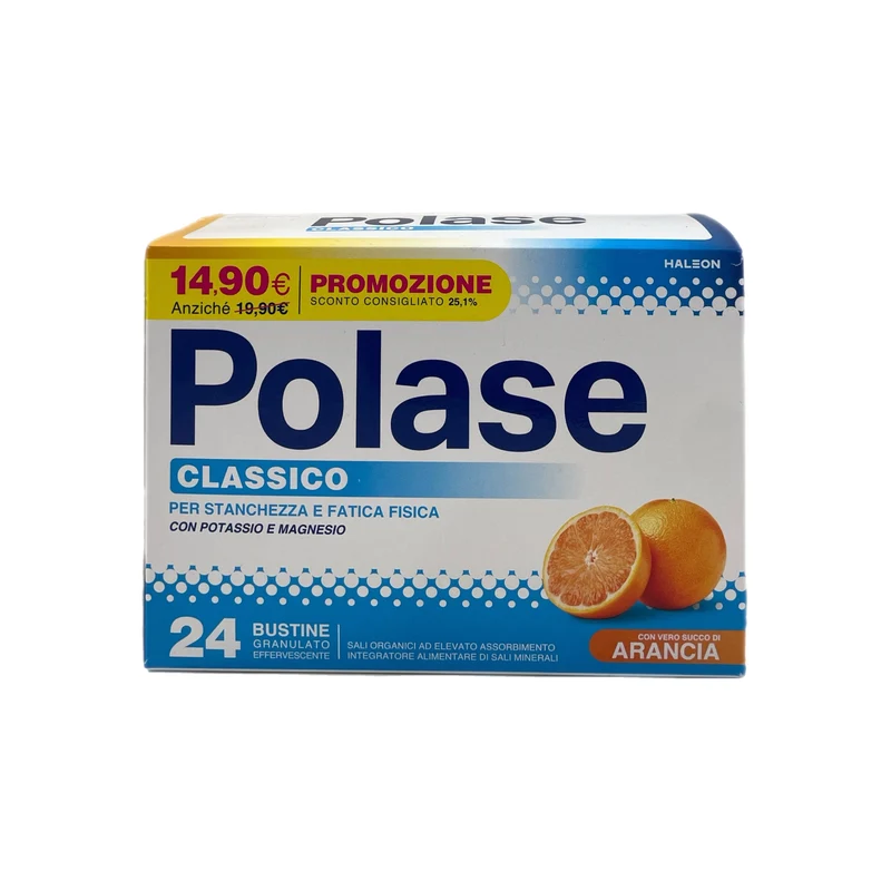 Integratore Stanchezza e Fatica Fisica 24 Bustine Arancia Polase Classico