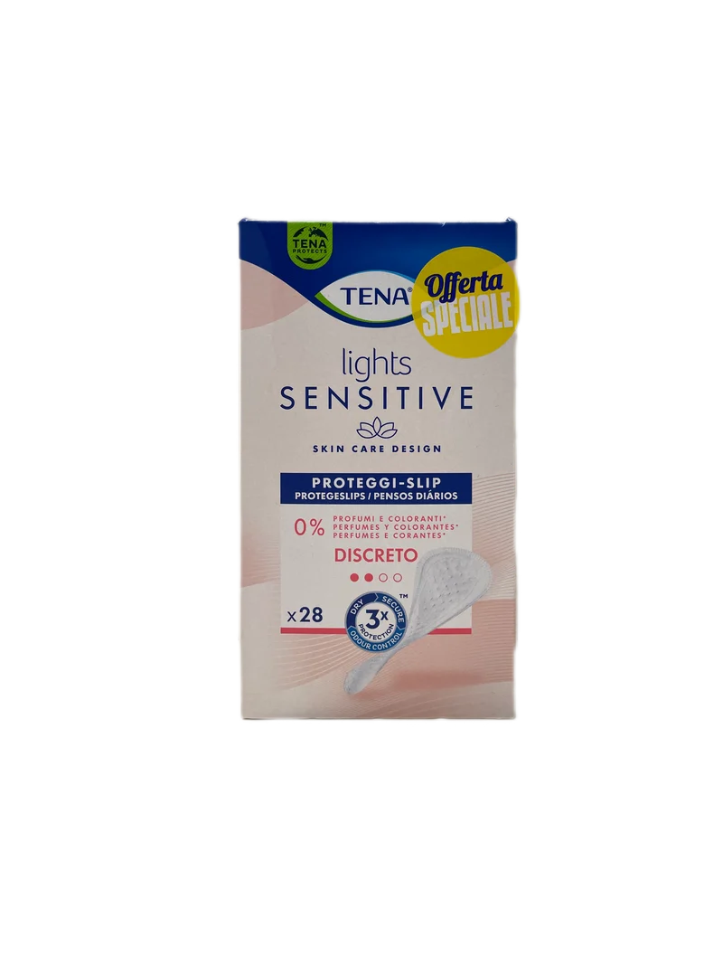 Proteggi Slip Tena Lights Sensitive Discreto