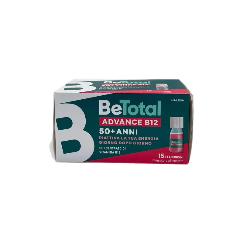 Integratore Alimentare Vitamina B12 Be-Total Lampone 15 Flaconcini