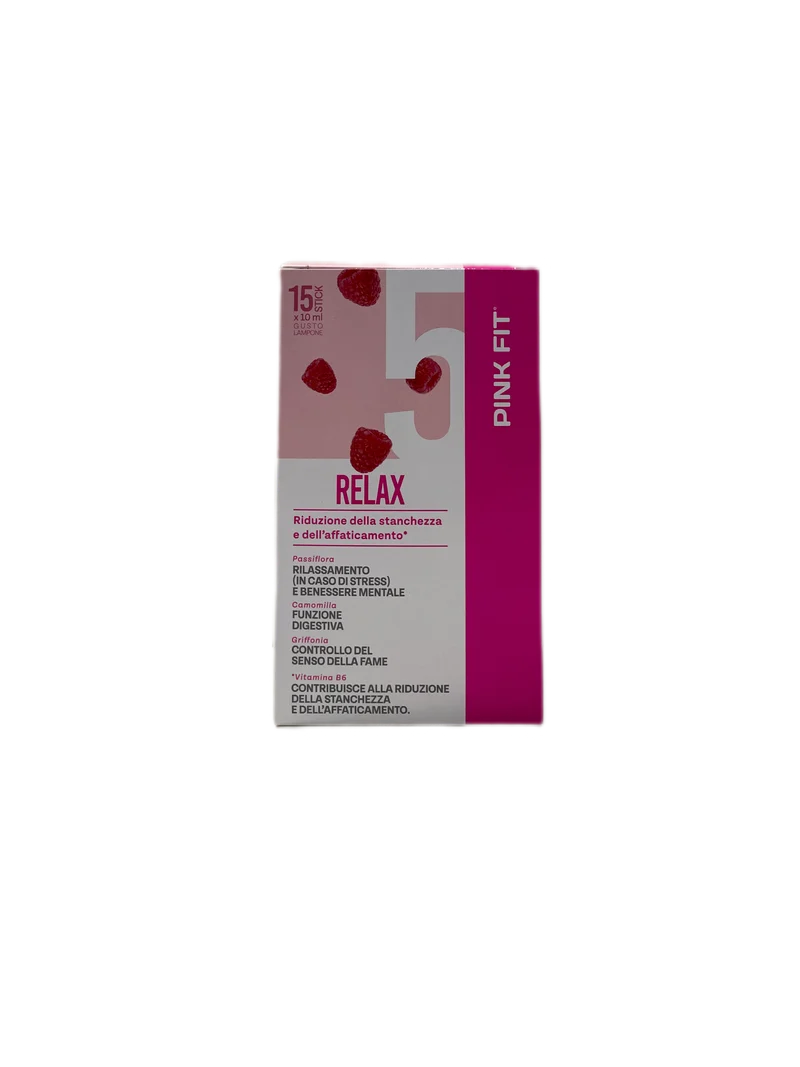 Integratore Alimentare Drenante Relax Lampone 15 Stick Pink Fit