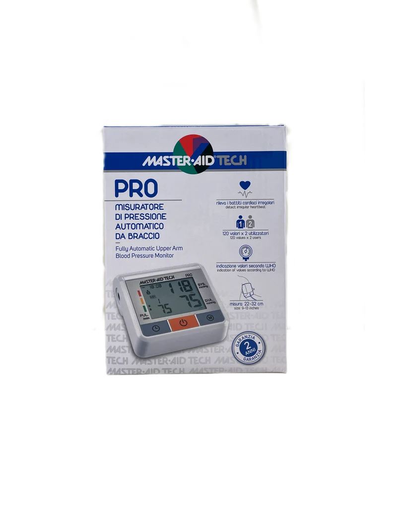 Misuratore Pressione Pro Automatico Braccio Master Aid Tech
