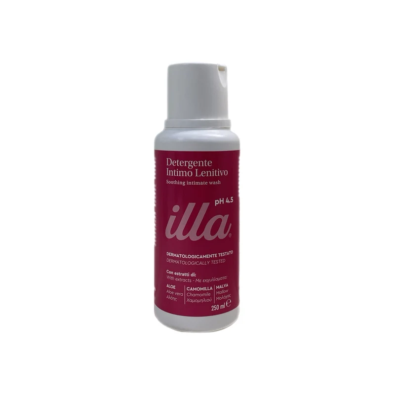 Illa Intimo Detergente Intimo Lenitivo Ph 4.5 Prurito Fastidio Previene Odori 250ml