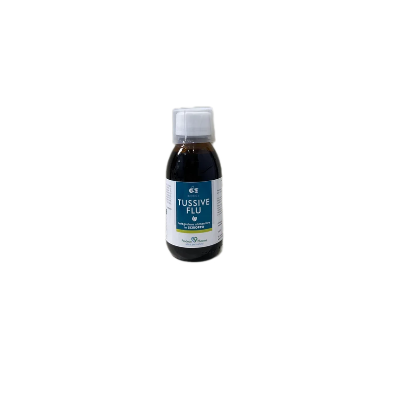 GSE Tussive Flu Integratore Alimentare Gola Sciroppo 120 ml