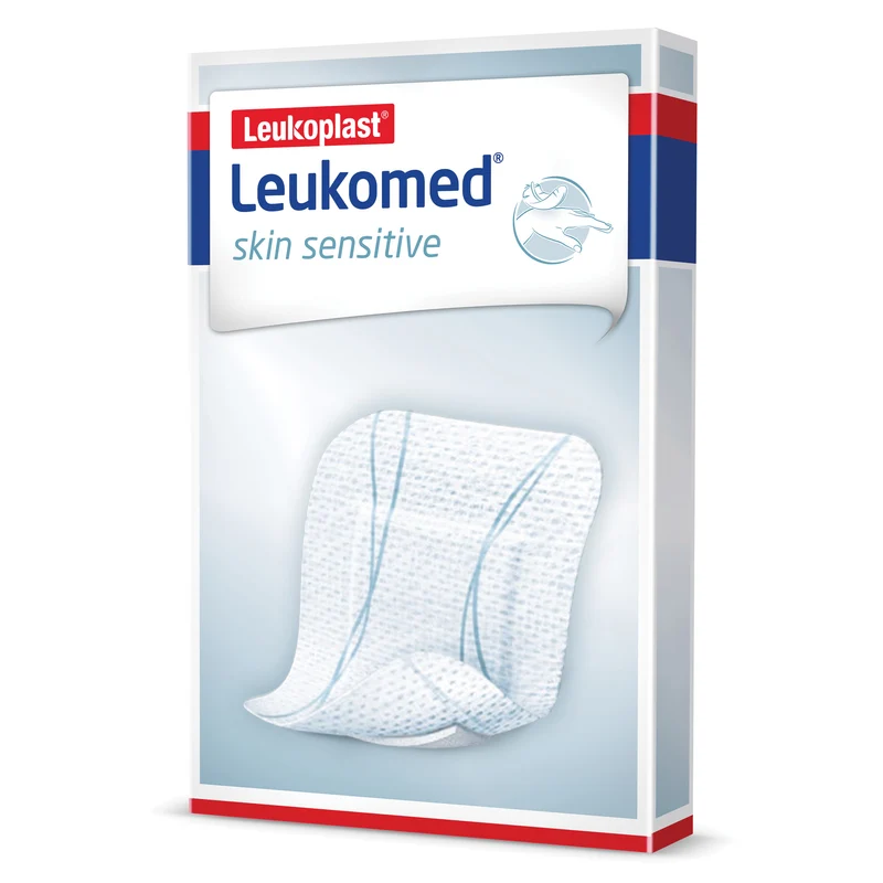 Medicazione in tnt adesivo leukomed skin sensitive sterile 8x15 cm 5 pezzi