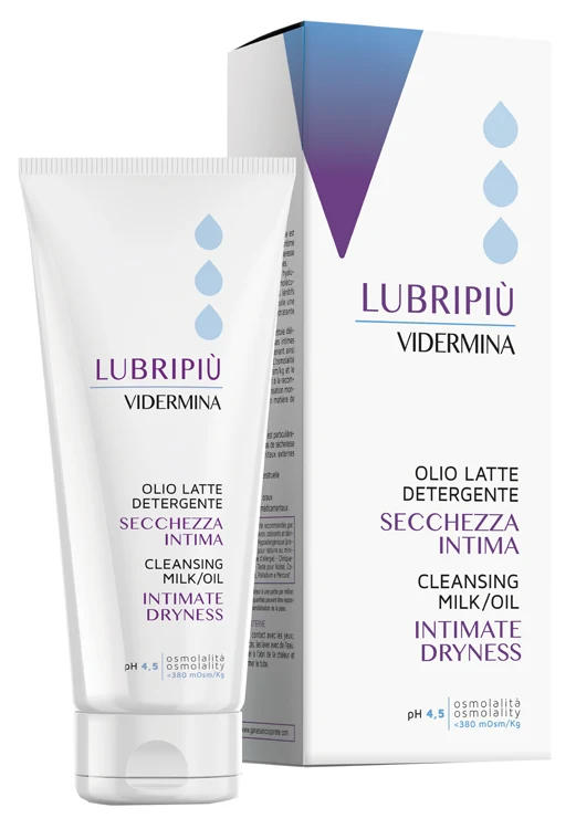 Vidermina lubripiu' olio - latte 200 ml bipack