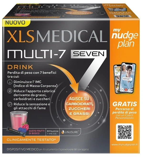 Xls medical multi7 drink 60 bustine