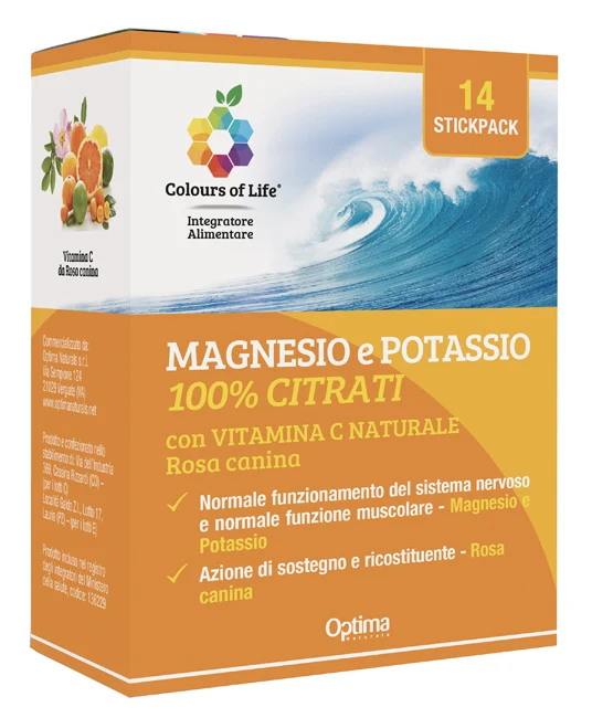 Magnesio potassio vit c 14 stick