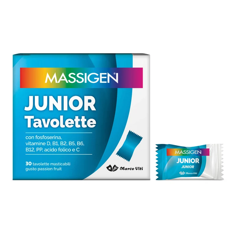 Massigen junior 30 tavolette masticabili