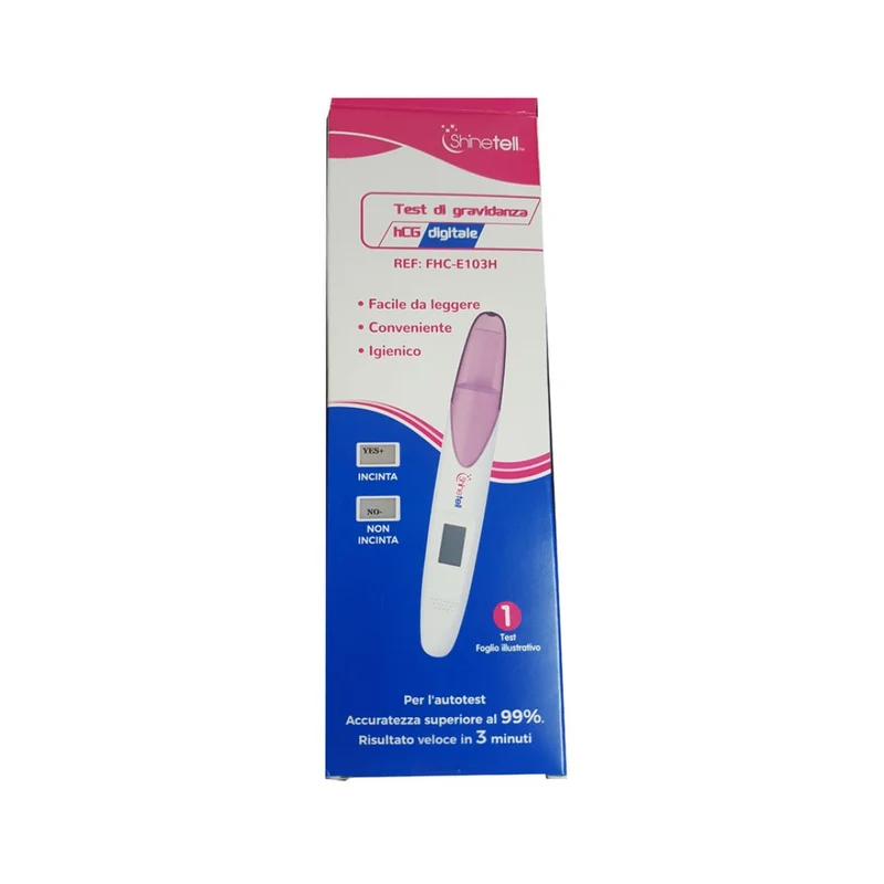 Shinetell Test Gravidanza Digitale per Rilevamento HCG