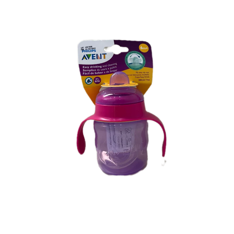 Philips Avent Tazza Rosa con beccuccio morbido 200ml
