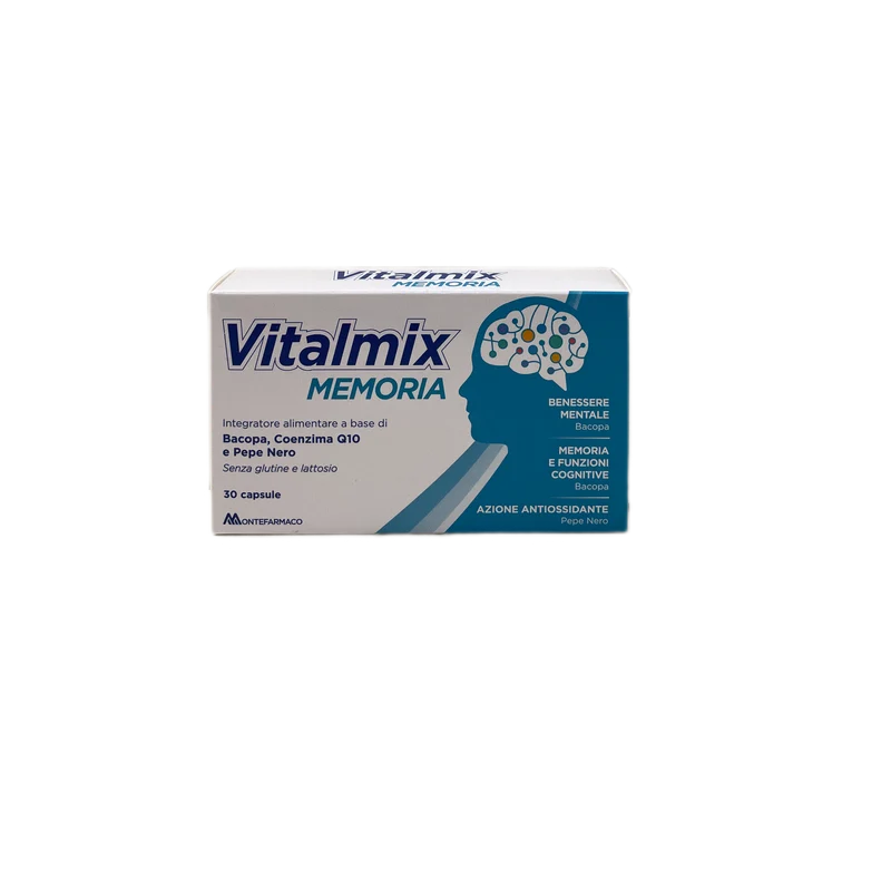 Vitalmix Memoria Integratore Alimentare Concertazione Carica 30 capsule
