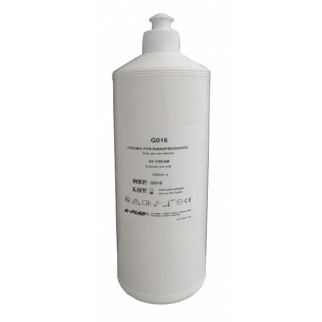 Crema conduttiva per Diatermia/Tecar FIAB G016 - Flacone da 1 lt.