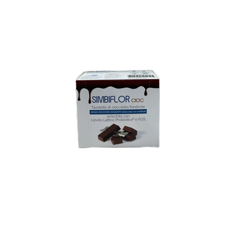 Tavolette Cioccolato Fondente Senza Zuccheri Simbiflor Cioc 80g