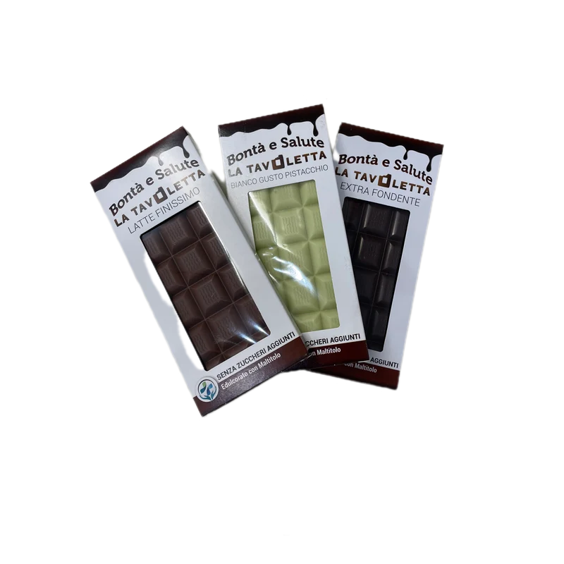 Tavoletta Bianco Al Pistacchio Senza Zuccheri 90g