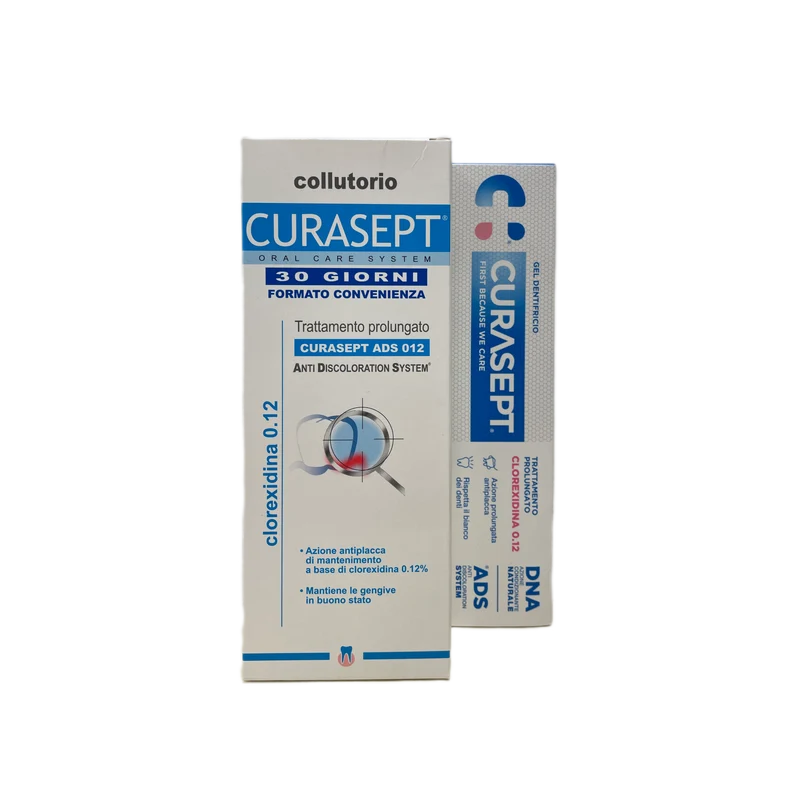 Curasept Dentifricio + Collutorio 30 giorni