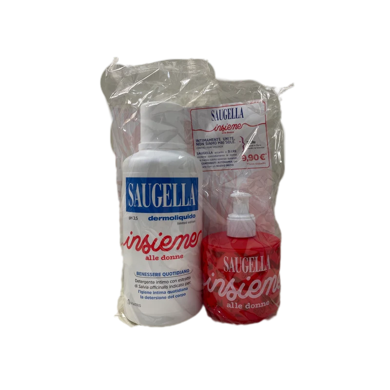 Saugella Dermoliquido Insieme Alle Donne Dispenser Edizione Limitata 500ml