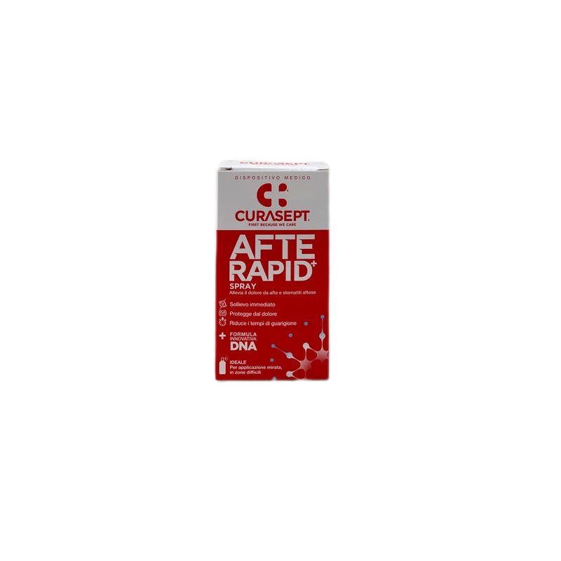 Curasept Afterapid Spray Applicazione Immediata Zone Difficili 15ml