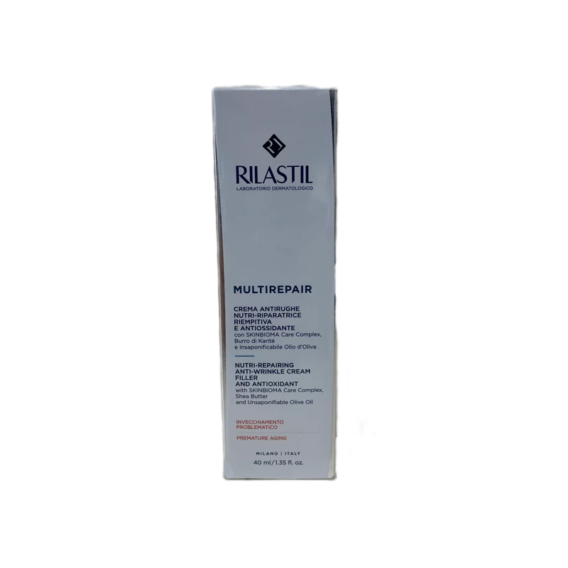 Rilastil multirepair crema antirughe nutri-riparatrice riempitiva e antiossidante 40ml