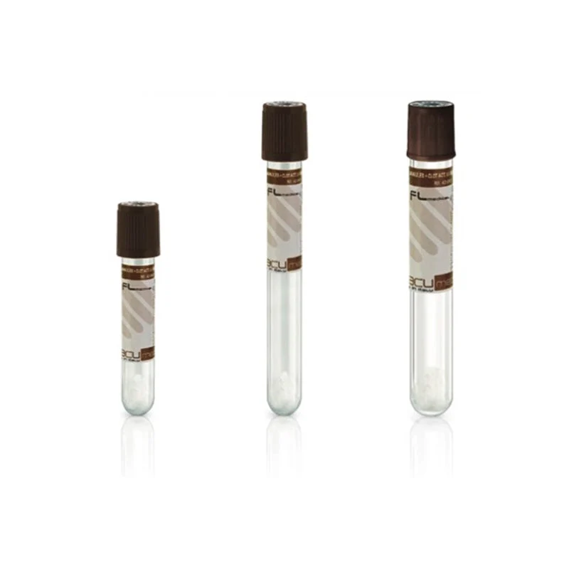 Provetta Vacumed® 13x100 mm con Granuli Separatori + Attivatore di Coagulazione x 5 ml di sangue