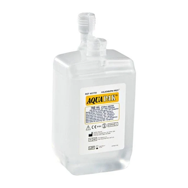 Acqua sterile distillata Aquapak da 760 ml