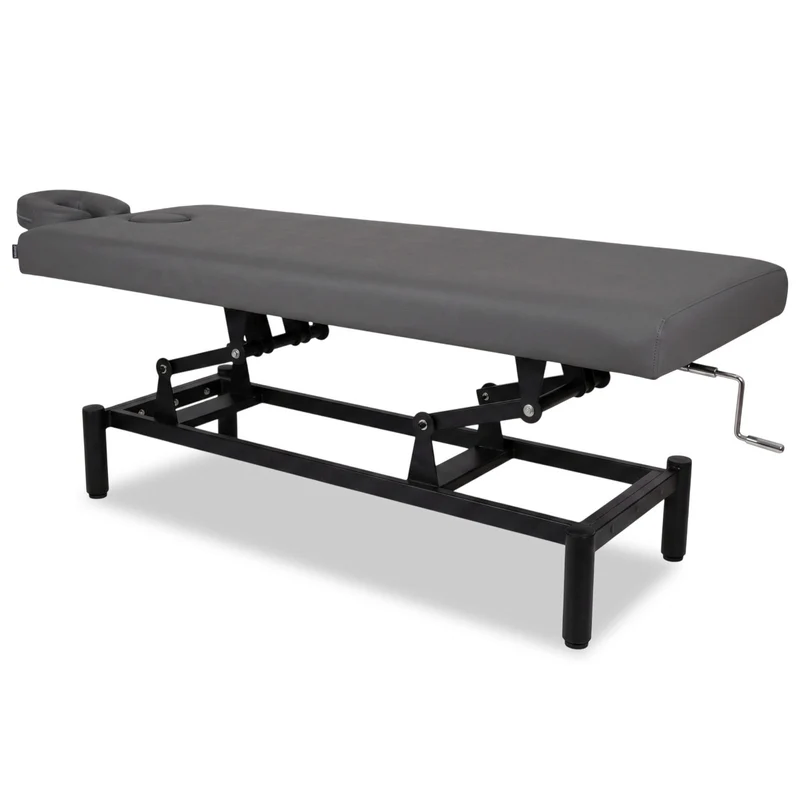 Lettino fisso ad altezza variabile VIGO 1 - Larghezza 75 cm - Grigio Scuro