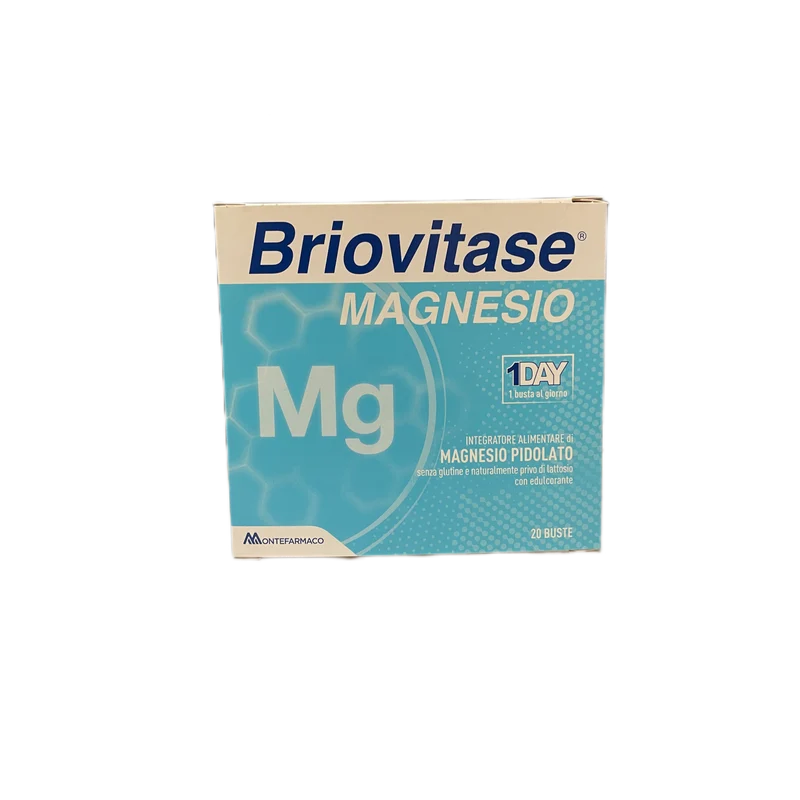 Briovitase Integratore Magnesio Stress Stanchezza 20 buste 140g Montefarmaco