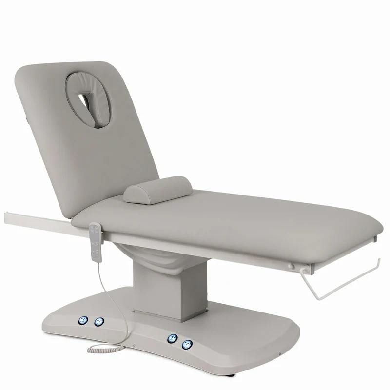 Lettino elettrico riscaldato ad altezza variabile ESTELLA ERGO 2 - Larghezza 70 cm - Grigio
