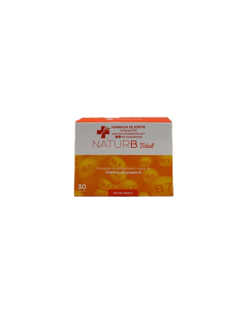 Naturlabor NaturB Total Integratore Alimentare Vitamina B 30 Capsule