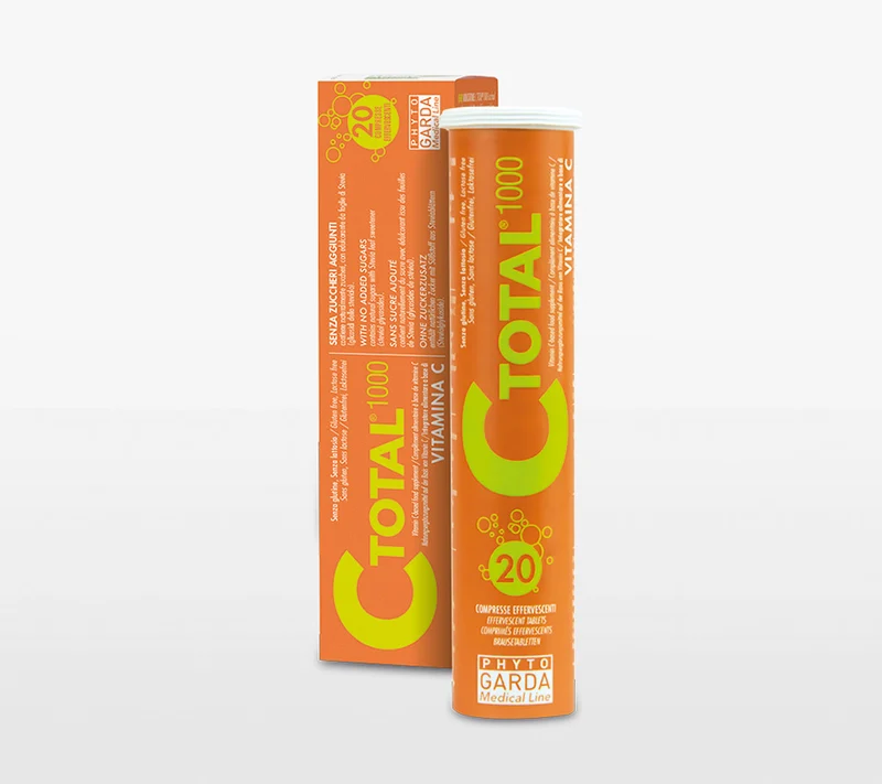 Phyto Garda C TOTAL 1000 Integratore Alimentare Vitamina C 20 Compresse