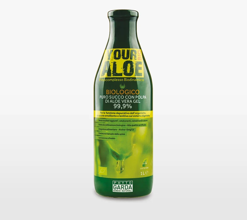 Phyto Garda Your Aloe Bio Integratore Alimentare Drenante No Glutine 1L