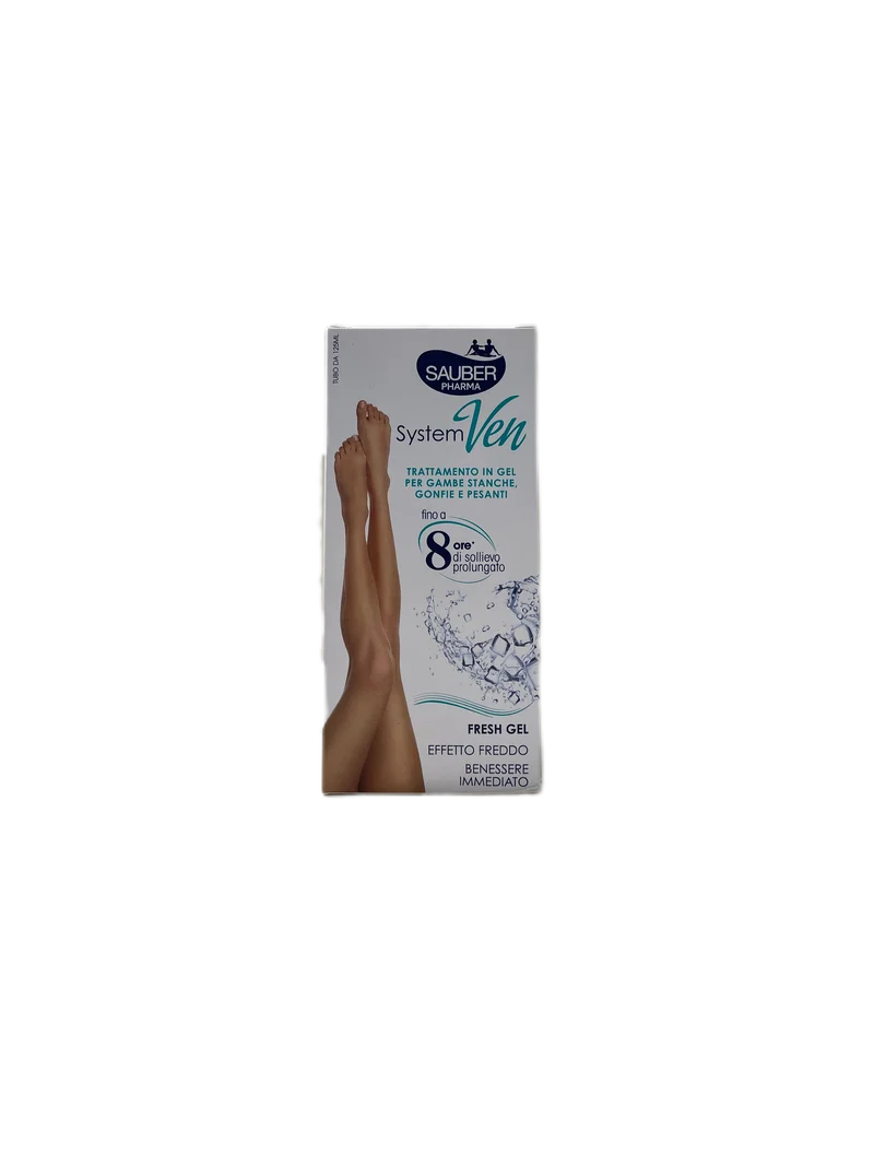 Sauber Ven Trattamento Gel Gambe Stanche Gonfie Pesanti Benessere Immediato Effetto Freddo 125 ml