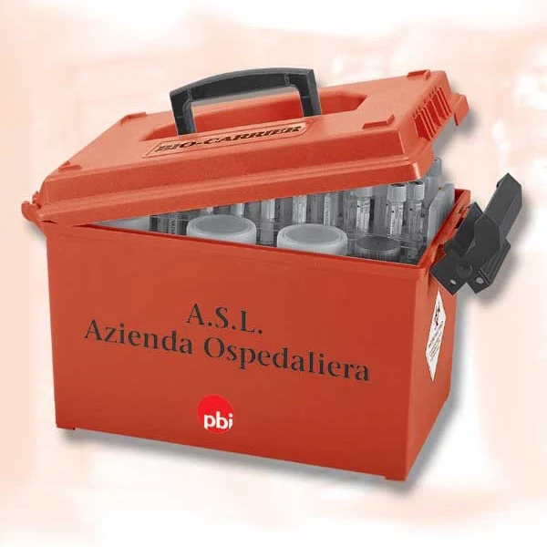 Contenitore Bio-Carrier trasporto Provette