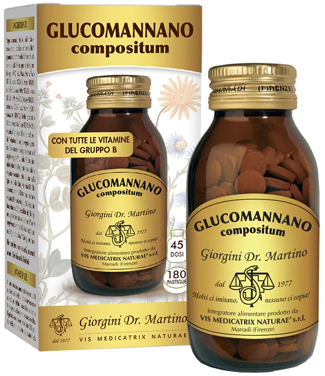 Glucomannano 180 Pastiglie