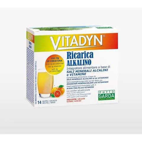 Phyto Garda Vitadyn Alkalino Integratore Alimentare Vitamine Minerali 14 Bustine