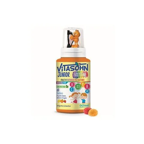 Vitasohn Junior Fruttine Integratore Alimentare Multivitaminco Bambini 60 Caramelle