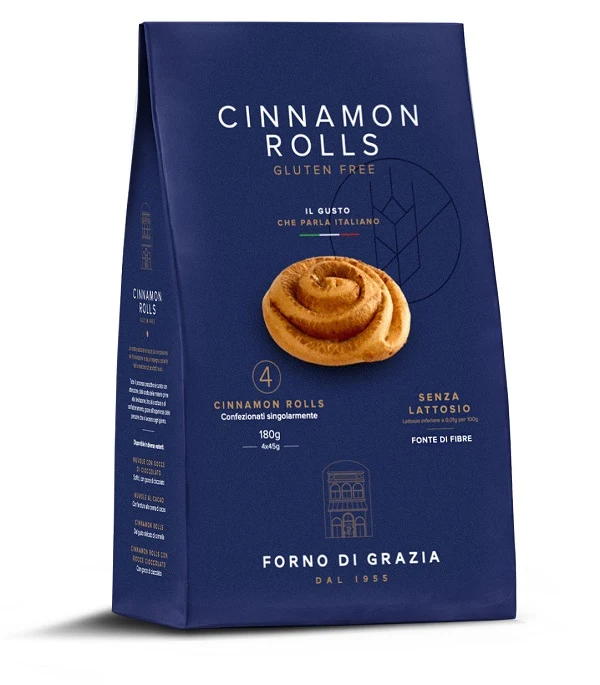 Fdg cinnamon rolls 4 pezzi da 45 g