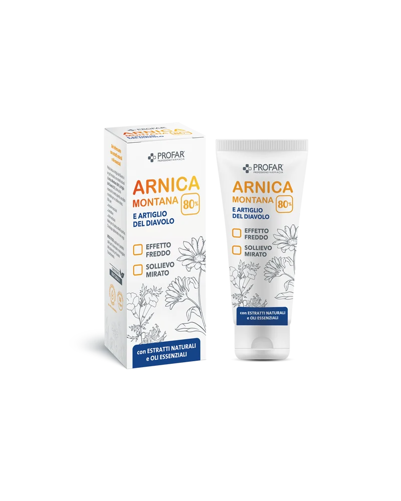 Gel Arnica montana 80% e artiglio del diavolo 2%