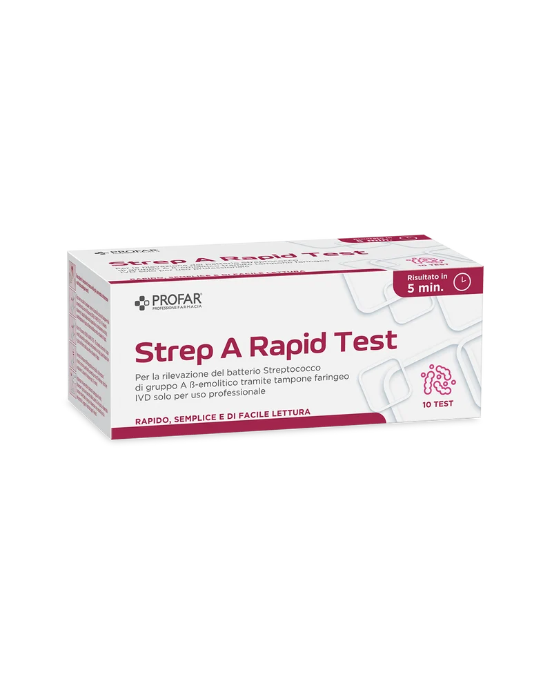 Test streptococco 10 pz