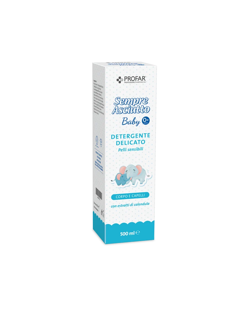 Sempre asciutto baby detergente delicato 500 ml