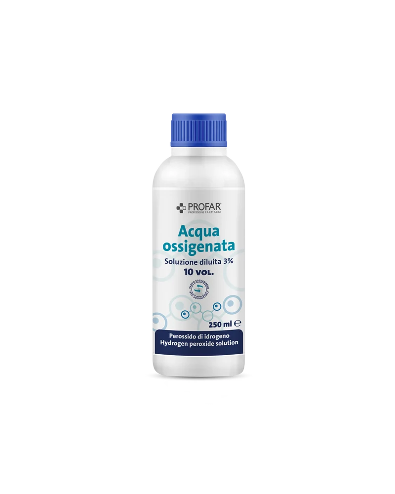 Acqua ossigen 3% 10 volumi 250 ml