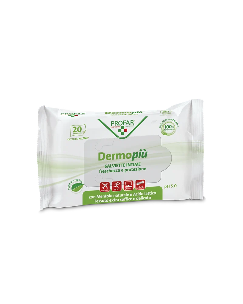 Dermo più salviette intime emollienti