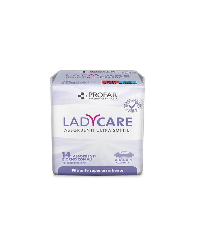 Ladycare assorbenti con ali giorno