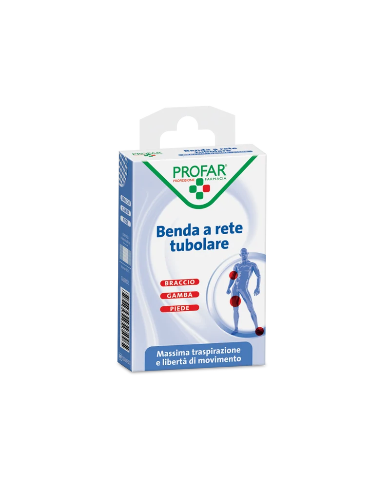 Benda a rete tubolare braccio-gamba-piede