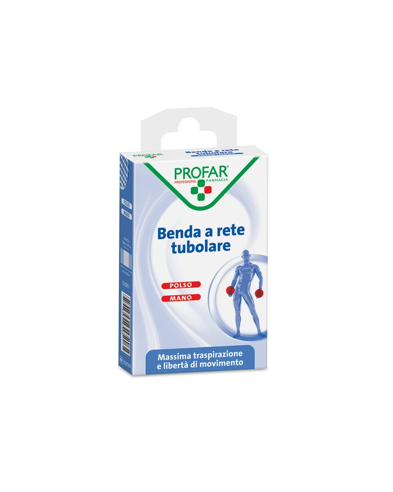 Benda a rete tubolare polso-mano