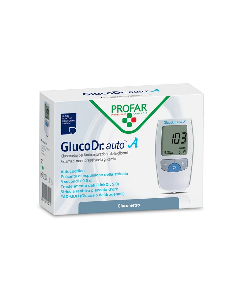 Gluco dr auto apparecchio glicemia