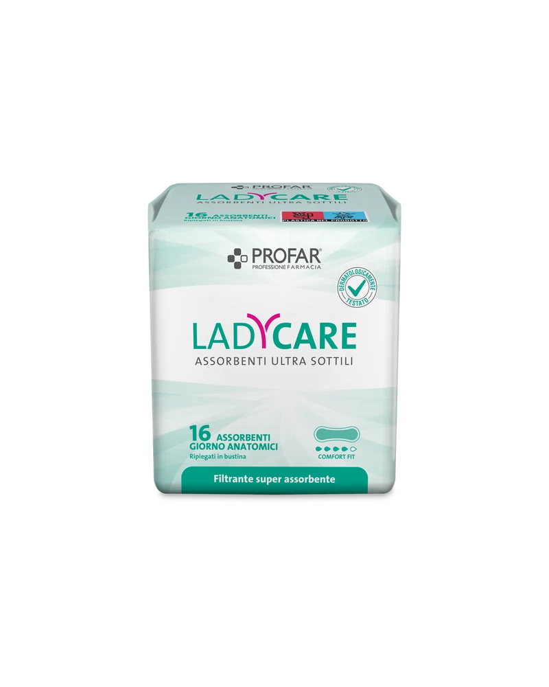 Ladycare assorbenti anatomici giorno