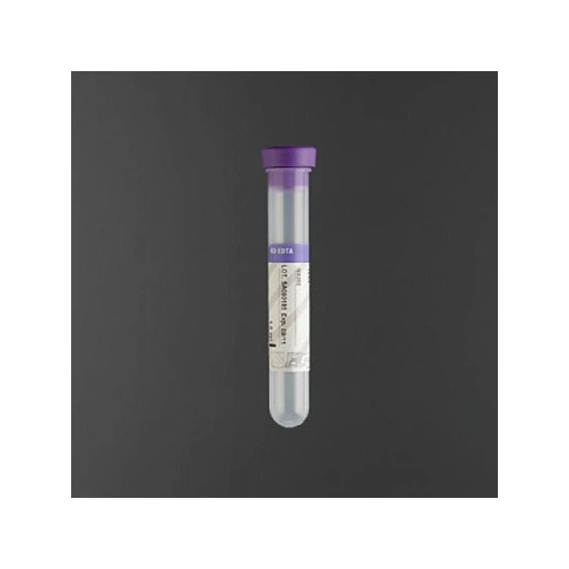 PROVETTA con K3 EDTA 1,5ml TAPPO IN GOMMA PERFORABILE